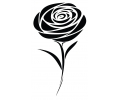  Bloemen tattoo voorbeeld Roos